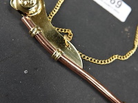 Koperen bootsmanfluit - afbeelding 2 van  4