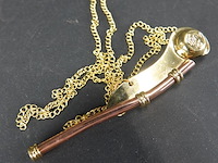 Koperen bootsmanfluit - afbeelding 3 van  4