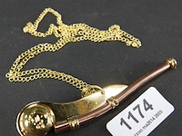 Koperen bootsmanfluit - afbeelding 1 van  5