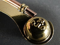 Koperen bootsmanfluit - afbeelding 3 van  5