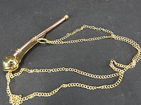 Koperen bootsmanfluit - afbeelding 4 van  5