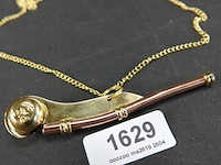 Koperen bootsmanfluit - afbeelding 2 van  5