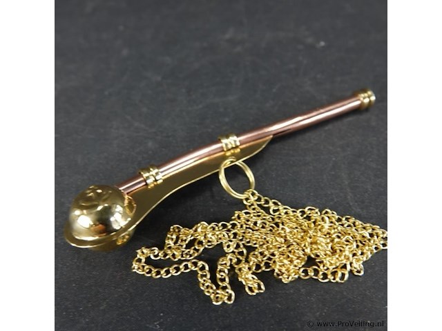 Koperen bootsmanfluit - afbeelding 4 van  5