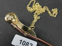 Koperen bootsmanfluit - afbeelding 2 van  5