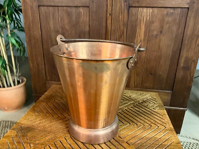 Koperen emmer - afbeelding 3 van  8