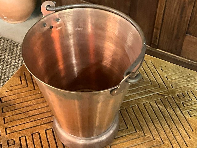 Koperen emmer - afbeelding 6 van  8