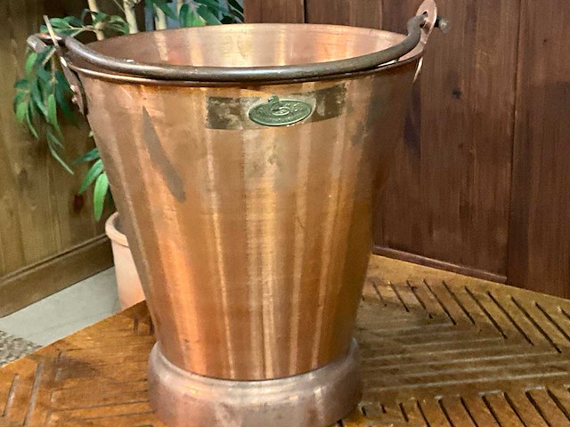 Koperen emmer - afbeelding 7 van  8