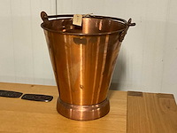 Koperen emmer - afbeelding 1 van  4