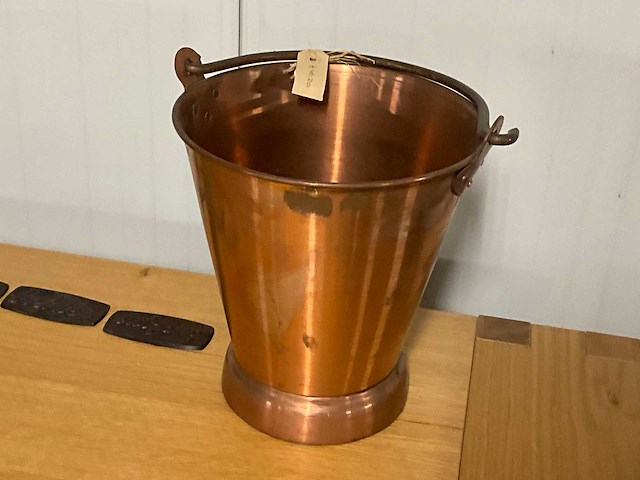Koperen emmer - afbeelding 3 van  4