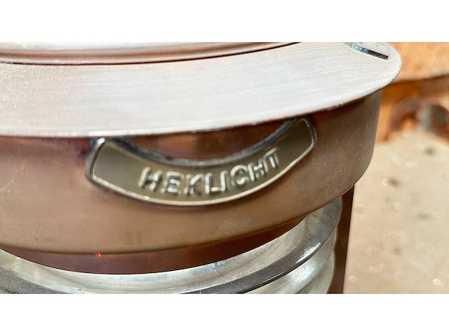 Koperen heklicht met fresnel lens - afbeelding 2 van  3