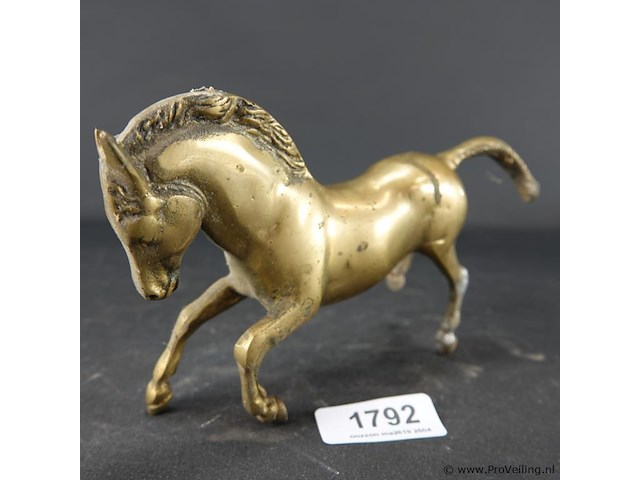 Koperen paard - afbeelding 1 van  5
