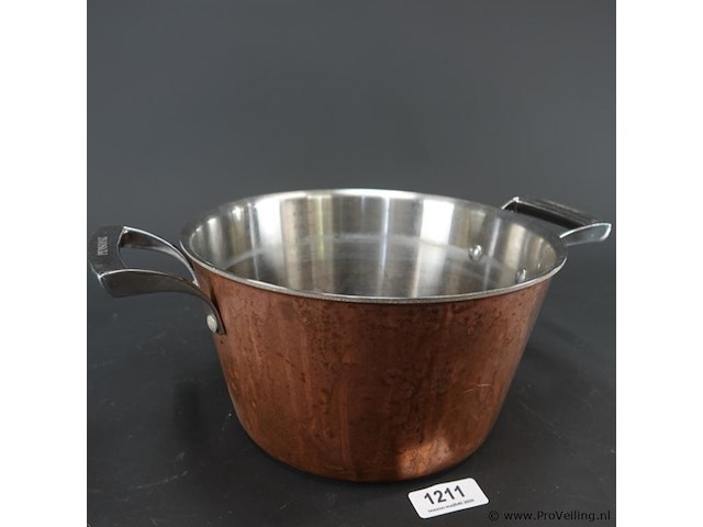 Koperen pensofal pan uit de luxe reserve-collectie - afbeelding 1 van  5