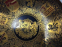 Koperen schaal 9 provincies ø19 - afbeelding 2 van  2