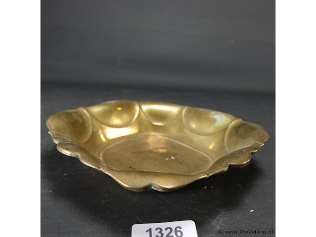 Koperen schaal - afbeelding 2 van  5