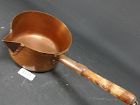 Koperen schenk steelpan - afbeelding 2 van  5