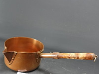 Koperen schenk steelpan - afbeelding 1 van  5