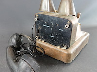 Koperen telefoon uit midden vorige eeuw - afbeelding 4 van  5