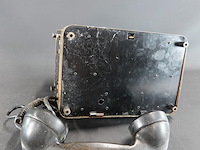 Koperen telefoon uit midden vorige eeuw - afbeelding 5 van  5