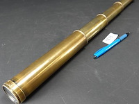 Koperen telescopische verrekijker - afbeelding 1 van  5