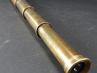 Koperen telescopische verrekijker - afbeelding 2 van  5