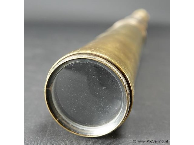 Koperen telescopische verrekijker - afbeelding 4 van  5