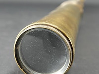 Koperen telescopische verrekijker - afbeelding 4 van  5