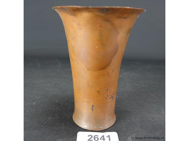 Koperen vaas - afbeelding 1 van  5