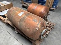 Koperen vat (2x)