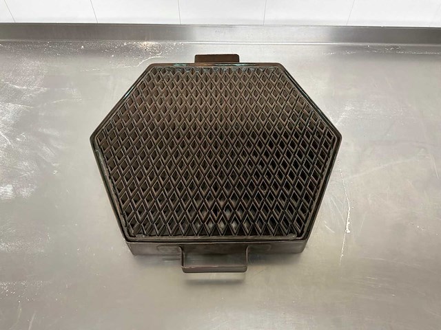 Koperen vlaaien rasterstans - afbeelding 2 van  3