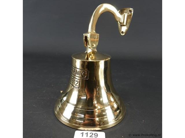 Koperen/messing hangbel - afbeelding 1 van  5