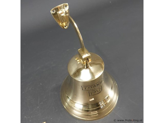 Koperen/messing hangbel - afbeelding 3 van  5