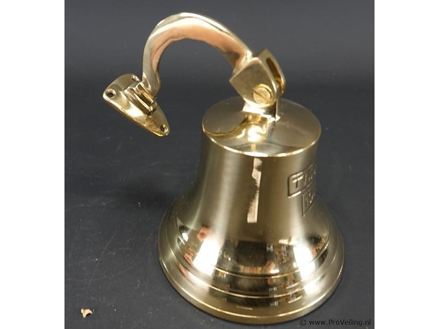 Koperen/messing hangbel - afbeelding 4 van  5