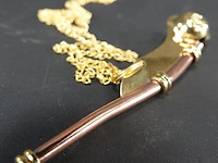 Koper/messing bootsmanfluit - afbeelding 4 van  5