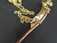 Koper/messing bootsmanfluit - afbeelding 5 van  5