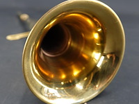 Koper/messing jachthoorn - afbeelding 2 van  5