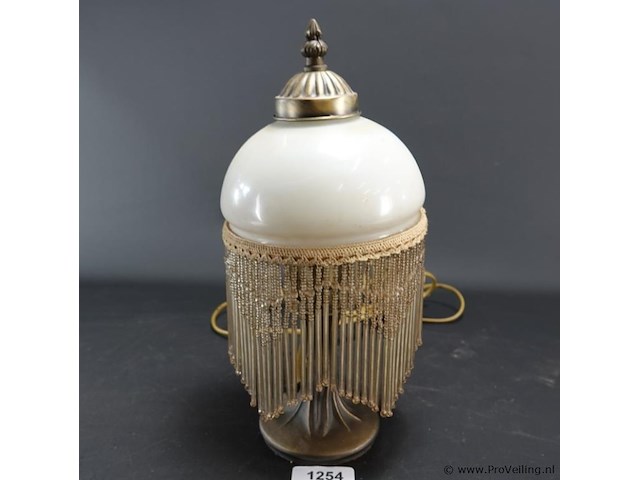 Koper/messing lamp - afbeelding 1 van  5