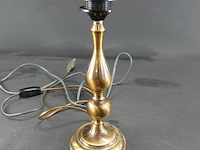 Koper/messing lampvoet - afbeelding 1 van  5