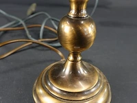 Koper/messing lampvoet - afbeelding 4 van  5