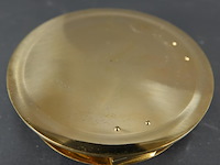 Koper/messing zonnewijzer kompas - afbeelding 5 van  5