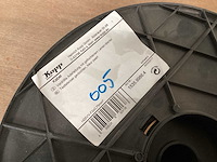 Kopp textielgeweven snoer, 2x0,75mm2, zwart - afbeelding 3 van  4