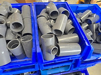 Koppelingen in 17 magazijnbakken druk pvc, partij - afbeelding 4 van  9