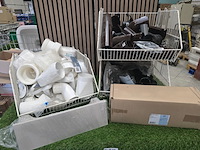Koppelingen tbv riool en toilet pvc, partij - afbeelding 1 van  9