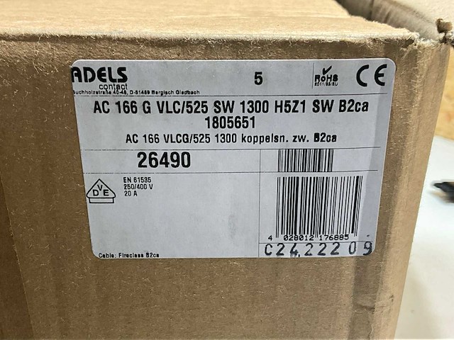 Koppelsnoer 5x2,5mm2 13m (5x) - afbeelding 6 van  9