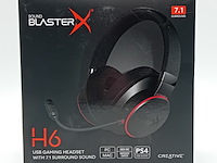 Koptelefoon, sound blaster x, h6 usb gaming headset 7.1 - afbeelding 2 van  9