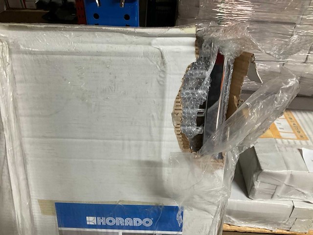 Korado handdoekradiator 122 x 45 chroom (2x) - afbeelding 1 van  2