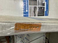 Korado handdoekradiator 122 x 45 chroom (2x) - afbeelding 2 van  2