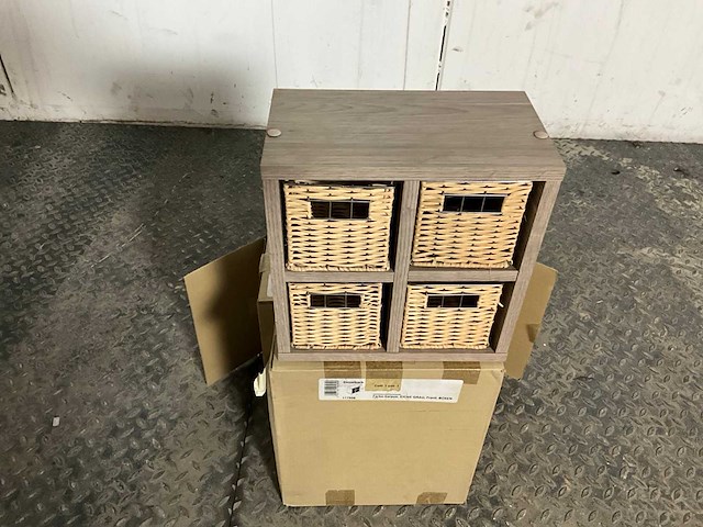 Korfrek dobbelsteen wandrek (3x) - afbeelding 1 van  4