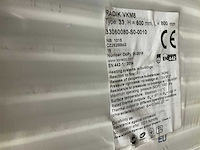 Korrado paneelradiator t33 60 x 80 incl omlijsting (4x) - afbeelding 2 van  2