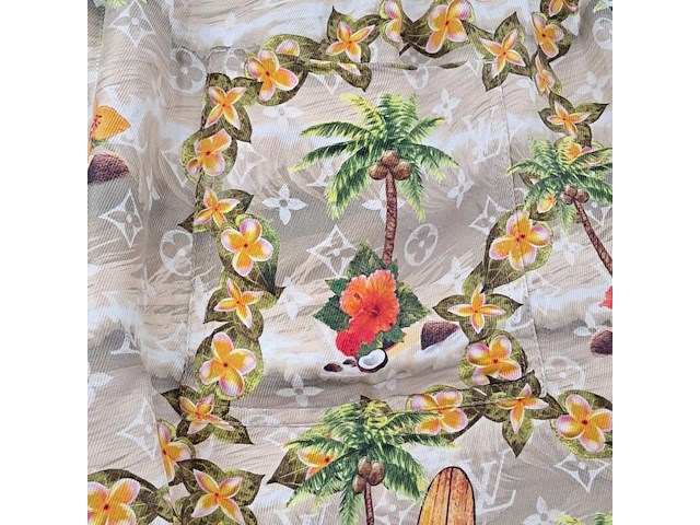 Korte broek, louis vuitton, palmbomen, maat 54 - afbeelding 4 van  6