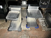 Korven/ dienblad stapelkar - afbeelding 3 van  4